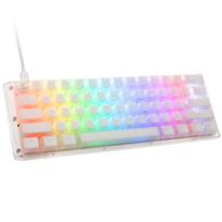 Laidinė žaidimų klaviatūra Ducky One 3 Aura Cherry MX Speed ​Silver, EN, balta sp.