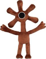 Pliušinis žaislas HappyJoe Rainbow Friends Flower Monster, ruda sp., 30 cm