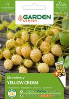 Sėklos Garden Center, žemuogės YELLOW CREAM, 0.1 g