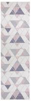 Kiliminis takas Hakano Vinea Geometric 2, kreminė sp./pilka sp./rožinė sp., 300 cm x 60 cm