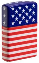 Žiebtuvėlis Zippo Star and Stripes Flag 48700, įvairių spalvų