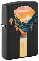 Žiebtuvėlis Zippo Mountain Waterfall Design 48676, įvairių spalvų