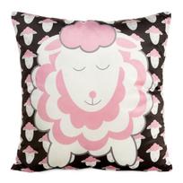 Dekoratyvinės pagalvėlės užvalkalas Kids 7B Design 91, juoda sp./rožinė sp., 45 cm x 45 cm