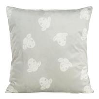 Dekoratyvinės pagalvėlės užvalkalas Kids Design 91, balta sp./šviesiai pilka sp., 45 cm x 45 cm