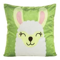 Dekoratyvinės pagalvėlės užvalkalas Kids 2 Design 91, žalia sp., 45 cm x 45 cm