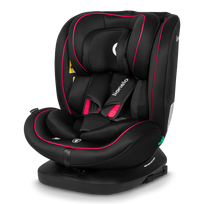 Automobilinė kėdutė Lionelo Bastiaan I-Size, juoda sp./raudona sp., 0 - 36 kg