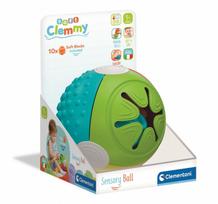 Sensorinis kamuoliukas, sensorika, manipuliacijos Clementoni Clemmy Sensory Ball, įvairių spalvų