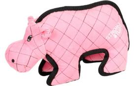 Žaislas šuniui, pliušinis Flamingo Strong Stuff Hippo 514948, 28 cm, rožinė sp.