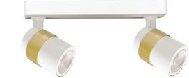 Šviestuvas lubų Light Prestige Anillo 2 Spot LP-770/2W WH, GU10, 2 x 50 W, aukso sp./balta sp. / balta sp.
