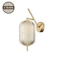 Šviestuvas sieninis Domoletti Bright C2360-1C, LED, 3000 °K, 1 x 10 W, skaidri sp.