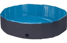 Baseinas gyvūnams Flamingo Cooling Doggy Pool 522947, mėlyna sp./pilka sp., 80 x 20 cm