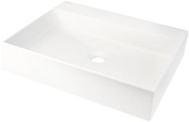 Vonios praustuvas Deante Correo CQR_AU5S, granitas, 50 cm x 40 cm x 10 cm, balta sp.