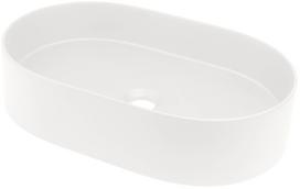 Vonios praustuvas Deante Silia, granitas, 55 cm x 35 cm x 12.5 cm, balta sp.