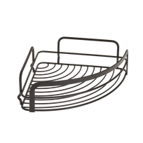 Vonios lentyna Metaltex Origin Lava, 20 cm x 6 cm x 20 cm, juoda sp.