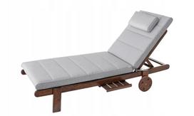 Lauko baldų čiužinys Hobbygarden Alicante, pilka sp., 204 x 60 cm