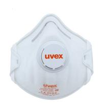 Respiratorius, su vožtuvu Uvex FFP2, balta sp., 3 vnt.