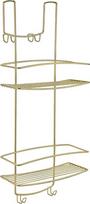 Pakabinama dušo durų lentynėlė Metaltex Onda Brass, 26 cm x 58 cm x 20 cm, žalvario sp.