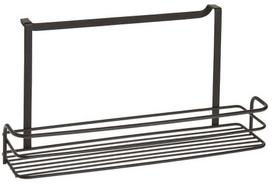 Pakabinamas krepšelis Metaltex Origin Lava, 34 cm x 17 cm x 11 cm, juoda sp.