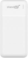 Nešiojamas įkroviklis (Power bank) Standart, 20000 mAh, 10 W, balta sp.