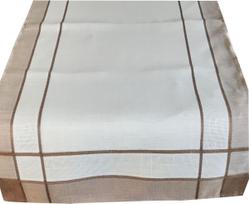 Stalo takelis stačiakampė OC-04, ruda sp./balta sp., 60 x 120 cm