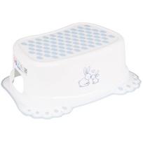 Pagalbiniai laipteliai Tega Bunny, mėlyna sp./balta sp., 14 cm x 22 cm x 32 cm