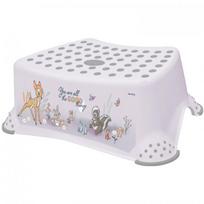 Pagalbiniai laipteliai Keeeper Bambi, balta sp./pilka sp., 14 cm x 28.5 cm x 40.5 cm