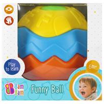 Lavinamasis kamuoliukas BamBam Funny Ball, įvairių spalvų, 5 vnt.