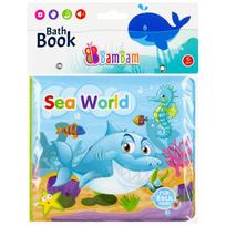 Kūdikio knygelė BamBam Sea World, įvairių spalvų