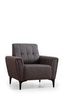Krėslas Atelier Del Sofa Hamlet, tamsiai pilka sp., 90 cm x 95 cm x 77 cm