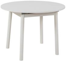 Stalas išskleidžiamas Kalune Design Oliver, balta sp., 100 - 139 cm x 100 cm x 75 cm