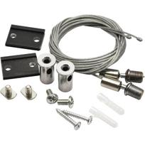 Pakabinimo trosų rinkinys bėginei sistemai Modoled Magnetic MLP1055M, 1, juoda sp.
