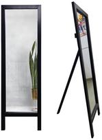 Veidrodis Kalune Design Cheval 145, pastatomas, 45 cm x 145 cm, juoda sp.