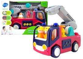 Žaislinė gaisrinė mašina Hola Early Learning Fire Engine, įvairių spalvų