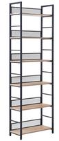 Pastatoma lentyna Home4you Hector 40863, ruda sp./juoda sp., 187 cm x 60 cm x 28 cm