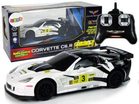 Rc automobilis Lean Toys C6.R, 1:24, balta sp.