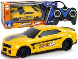 Rc automobilis Lean Toys, 1:24, geltona sp.