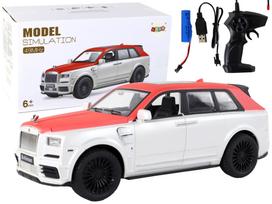 Rc automobilis Lean Toys Simulation 15487, 1:20, balta sp.