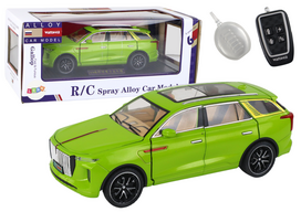 Rc automobilis Lean Toys Spray Alooy 16283, 1:24, žalia sp.