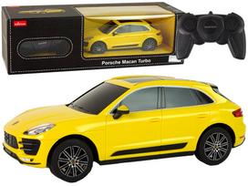 Rc automobilis Rastar Macan Turbo 15269, 1:24, geltona sp.