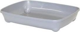 Kačių tualetas su rėmu Yarro International Classic, pilka sp., uždaras, 37 cm x 28 cm x 6 cm