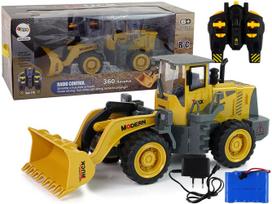 Rc ekskavatorius Lean Toys 11068, geltona sp.