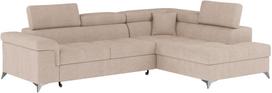 Kampinė sofa Eridano Raquel 18, smėlio sp., 202 x 275 cm x 88 cm