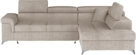 Kampinė sofa Eridano Touch 18, smėlio sp., 202 x 275 cm x 88 cm