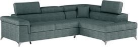 Kampinė sofa Eridano, žalia sp., 202 x 275 cm x 88 cm