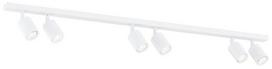 Šviestuvas nukreipiamasis Emibig Flash 6 1313/6, GU10, 6 x 8 W, balta sp.