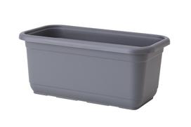 Gėlių vazonas Form Plastic Venus Eco 5160-014, plastikinis, 30 cm x 16 cm, Ø 30 cm, pilka sp.
