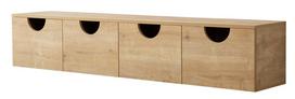 TV staliukas Kalune Design Four Seasons, ąžuolo sp., 35 cm x 180 cm x 35 cm