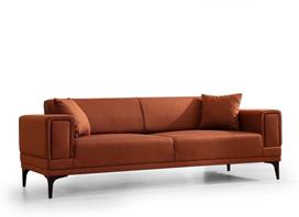 Sofa-lova Atelier Del Sofa Horizon, raudona sp., 230 x 95 cm x 77 cm