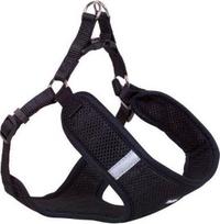 Petnešos šunims Nobby Mesh Reflect, juoda sp., 330 - 410 mm x 10 mm, XS