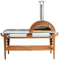 Picos krosnelė GrillSymbol Pizzo-XL-Set, nerūdijančiojo plieno sp./pilka sp., 81 cm